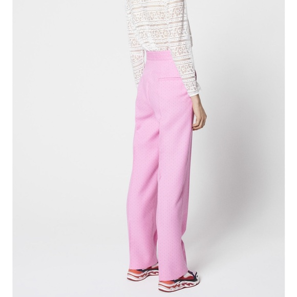 Sandro high waisted tailored trousers, Malabar - Picture 3 of 12